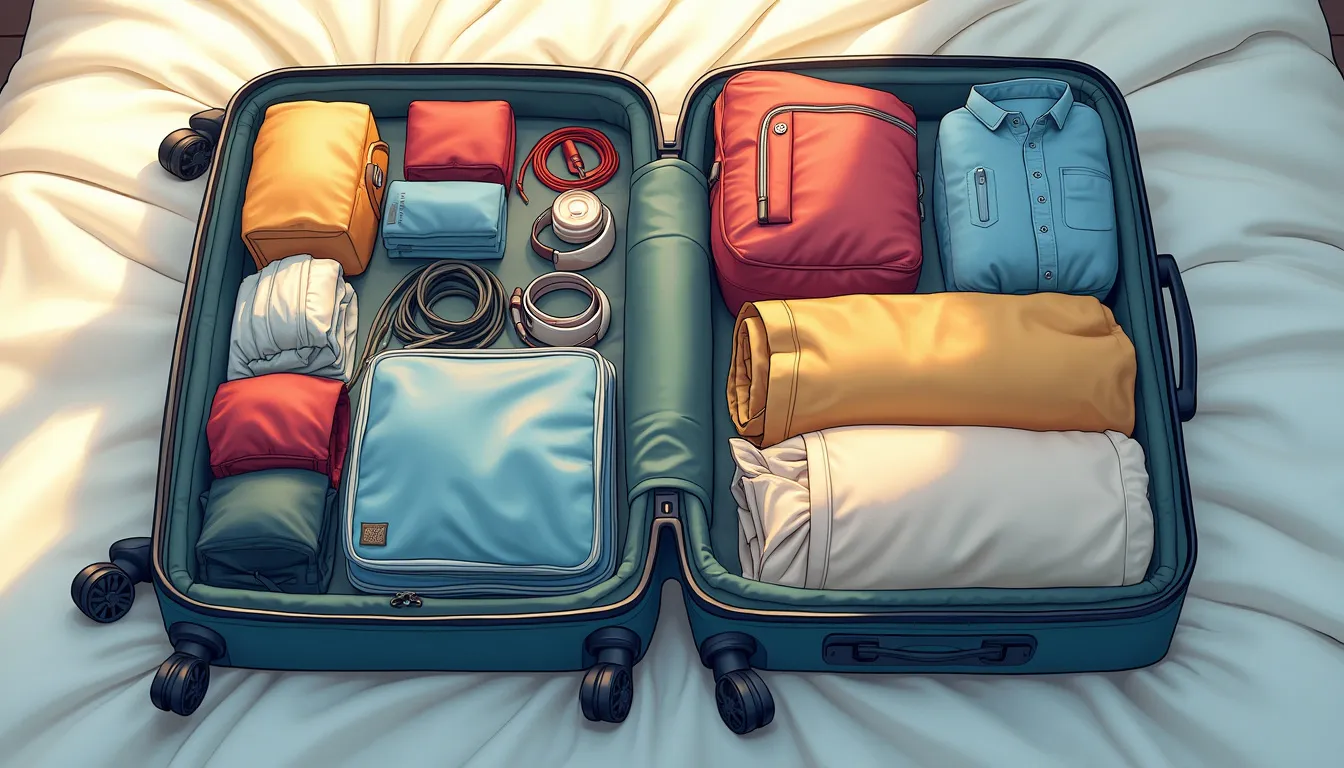 Pack suitcase efficiently online